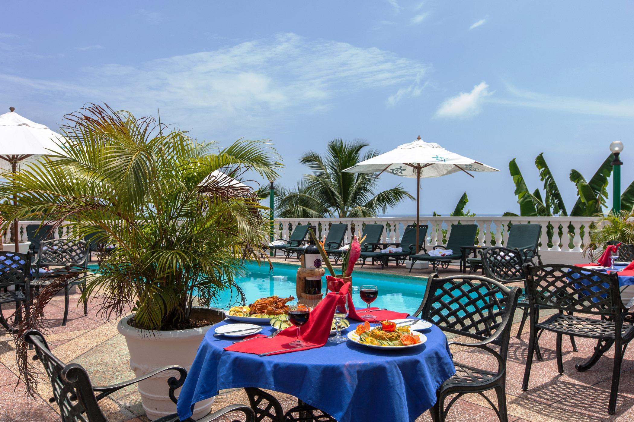 Le Relax Hotel And Restaurant Anse Royale Bagian luar foto