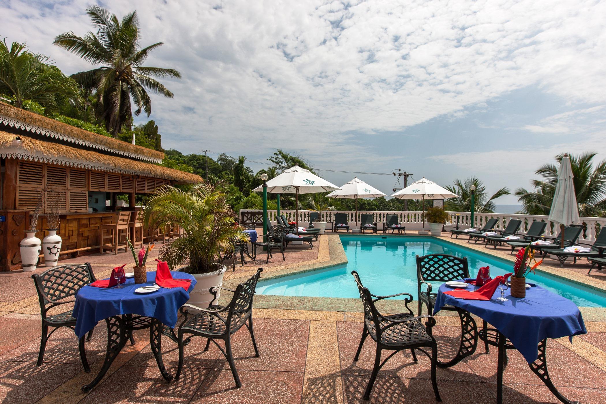 Le Relax Hotel And Restaurant Anse Royale Bagian luar foto